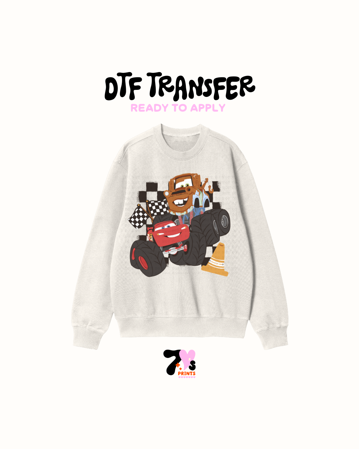 Car and friends  - DTF Transfer