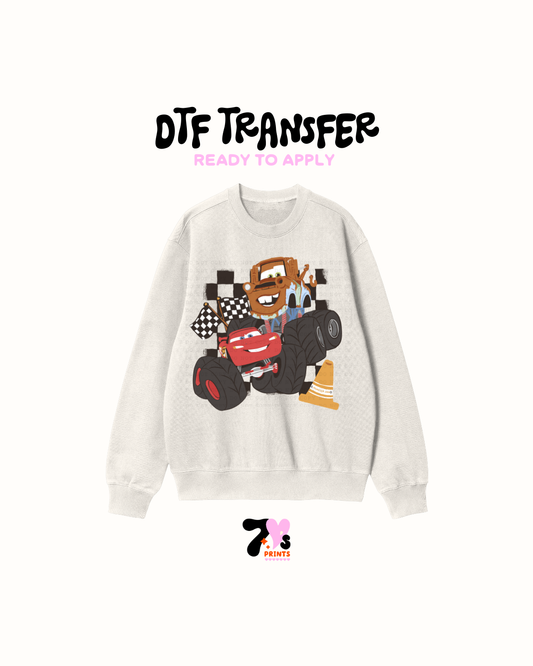 Car and friends  - DTF Transfer