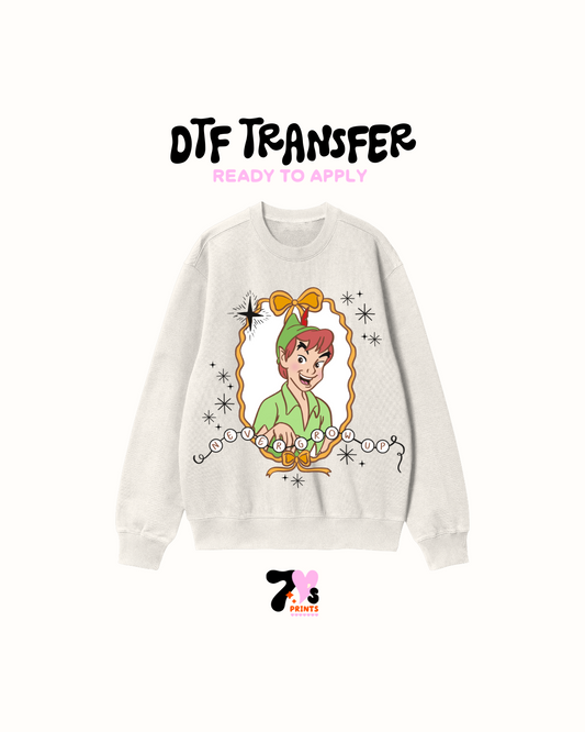 Never grow up- DTF Transfers