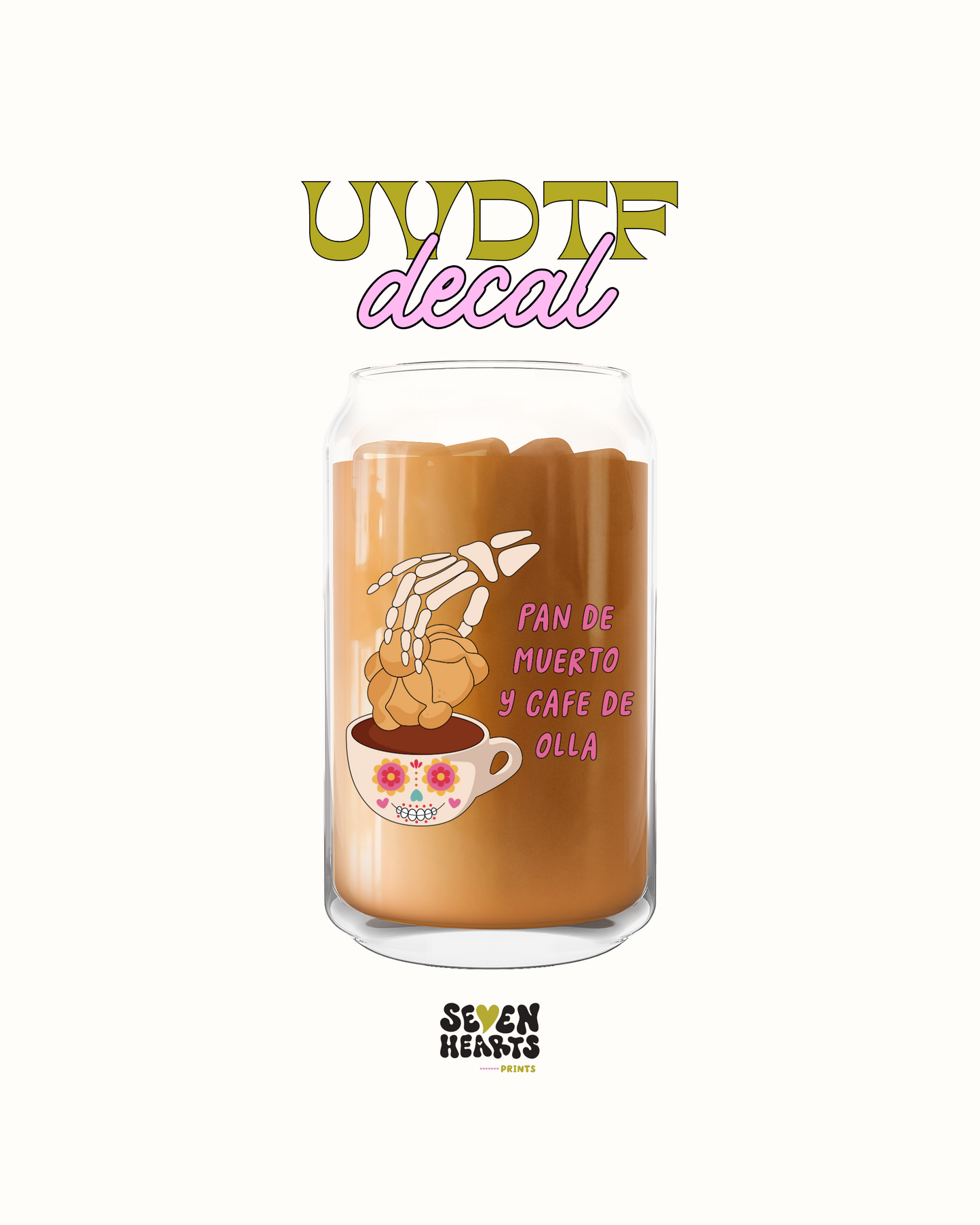 Pan de muerto y cafe de olla - UVDTF