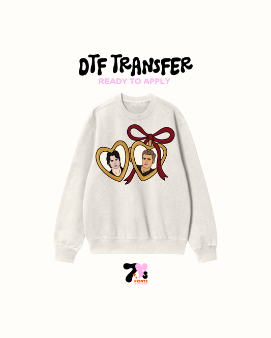 Vampire Diaries lock - DTF Transfers