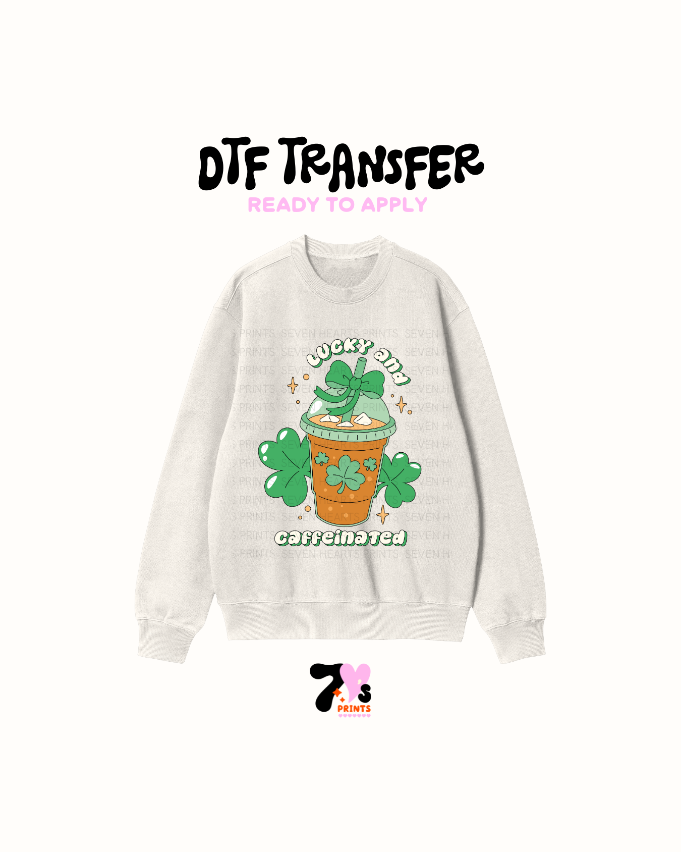 Lucky Coffee - DTF Transfers