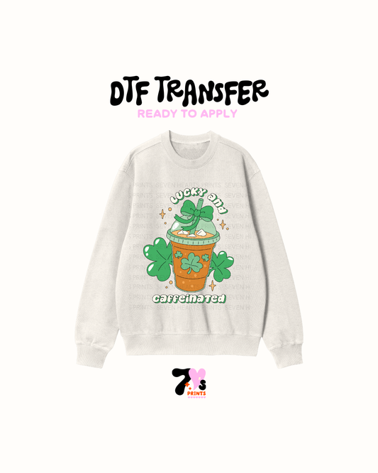 Lucky Coffee - DTF Transfers