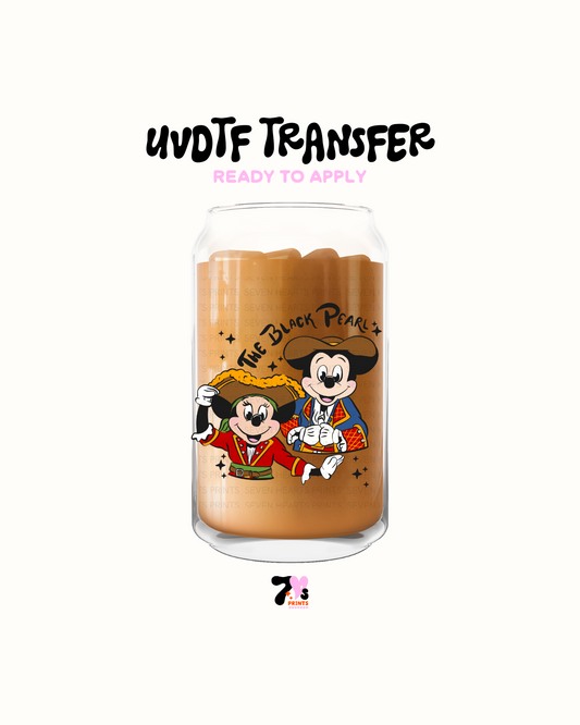 The black pearl - UVDTF Decal