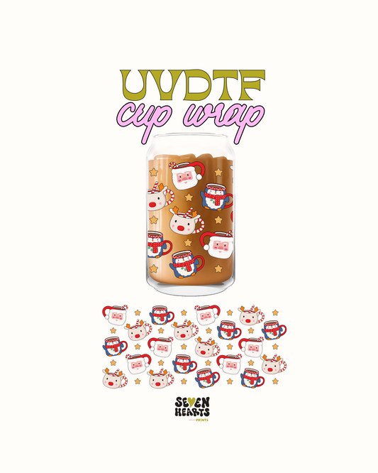 holiday coffee mugs - UVDTF