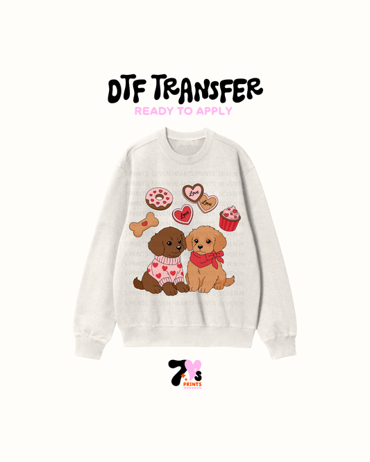 Vday Doogies - DTF Transfers