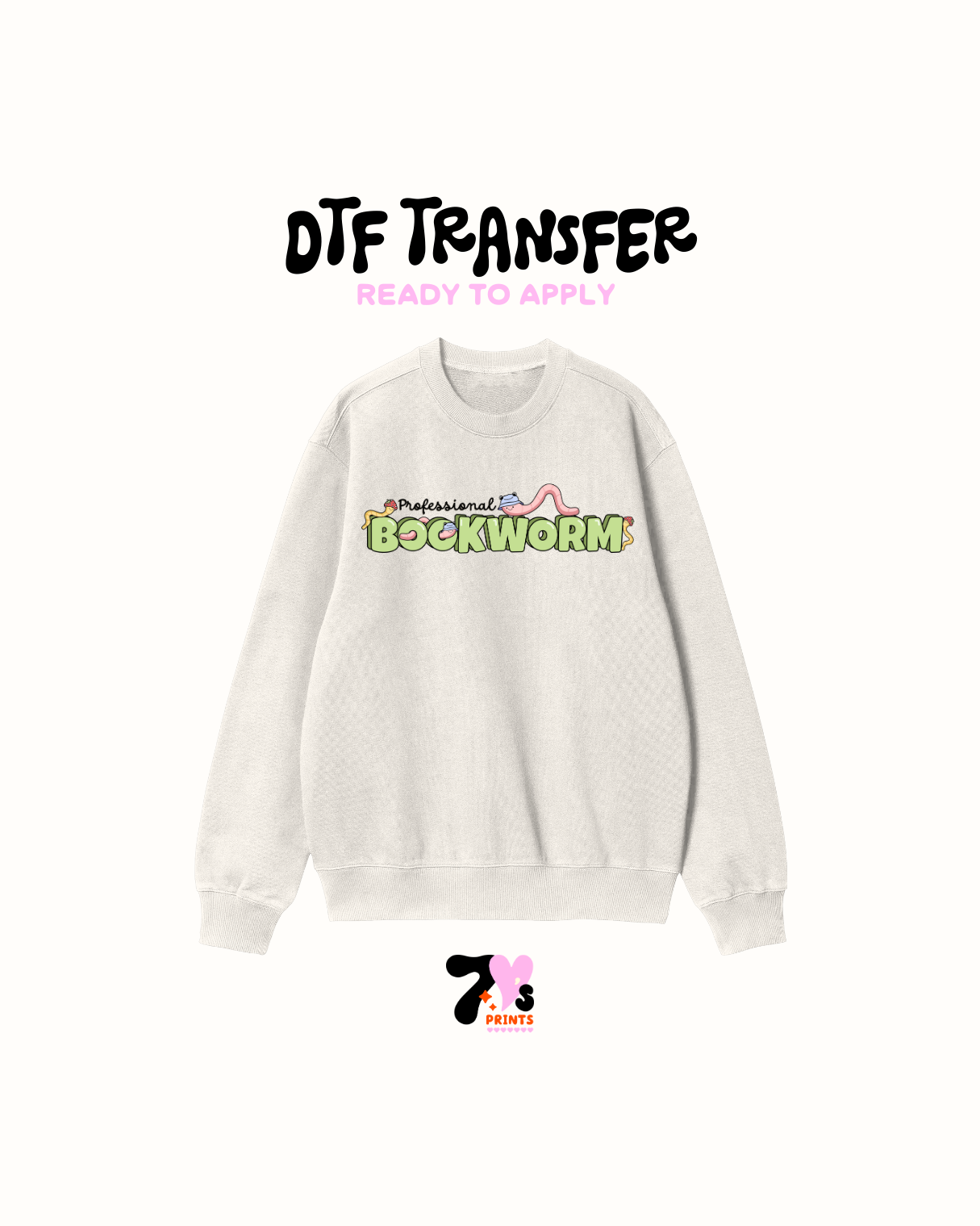 Bookworm - DTF Transfers