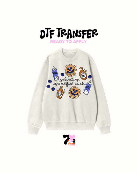 Salvatore Breakfast Club - DTF Transfers