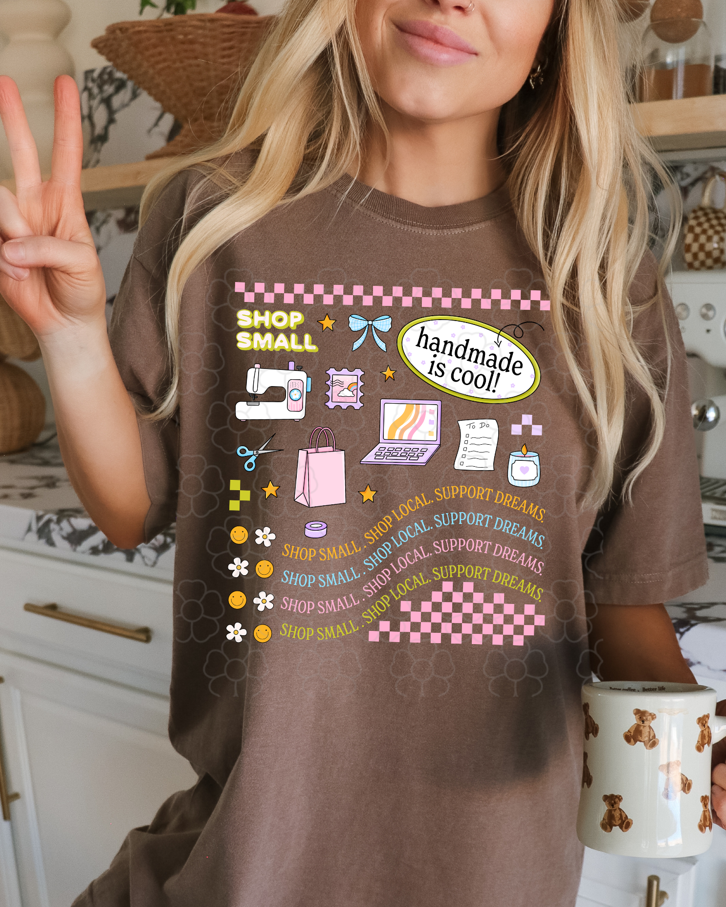 Shop small handmade is cool- DTF Transfers
