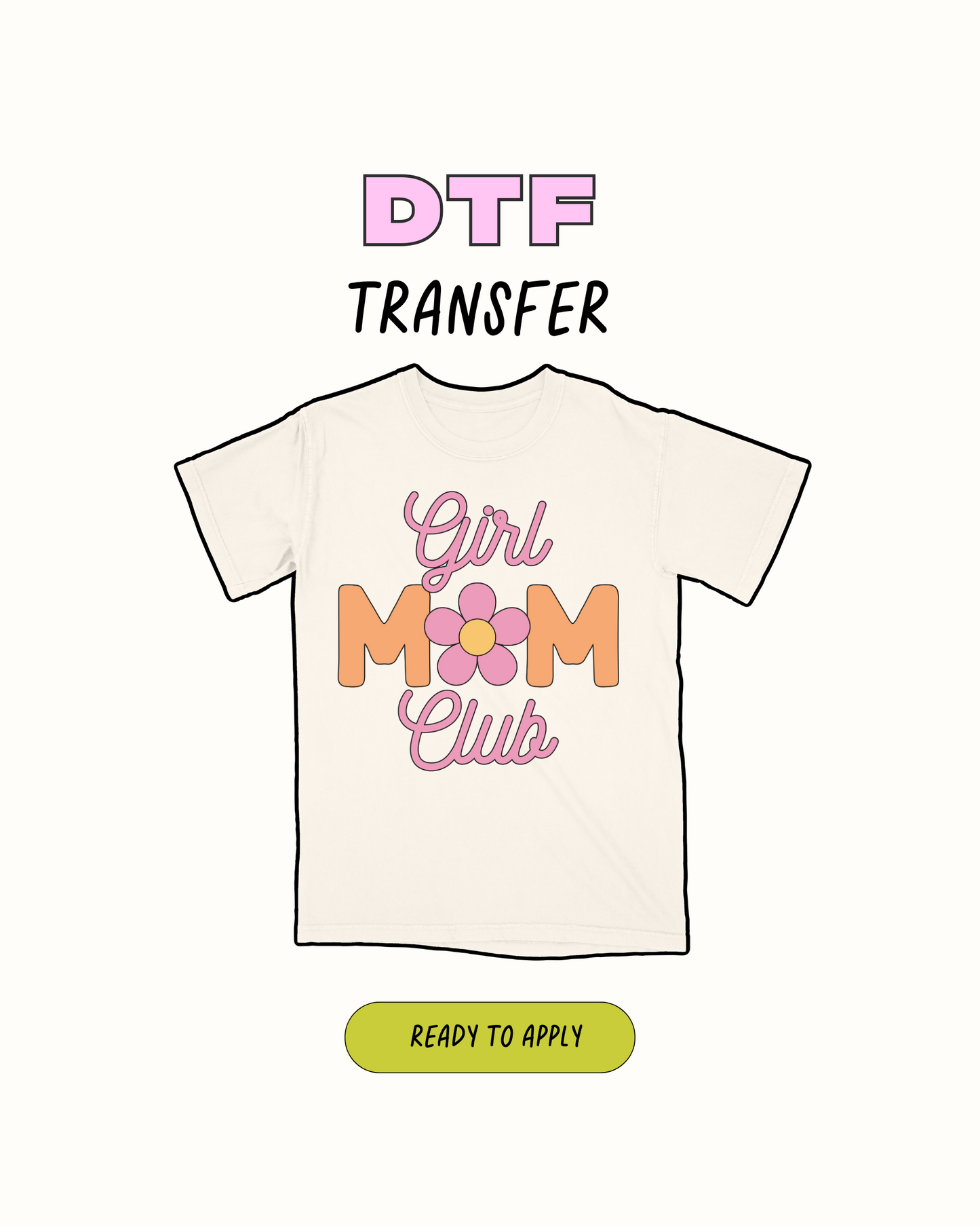 Chica mamá - Transferencia DTF