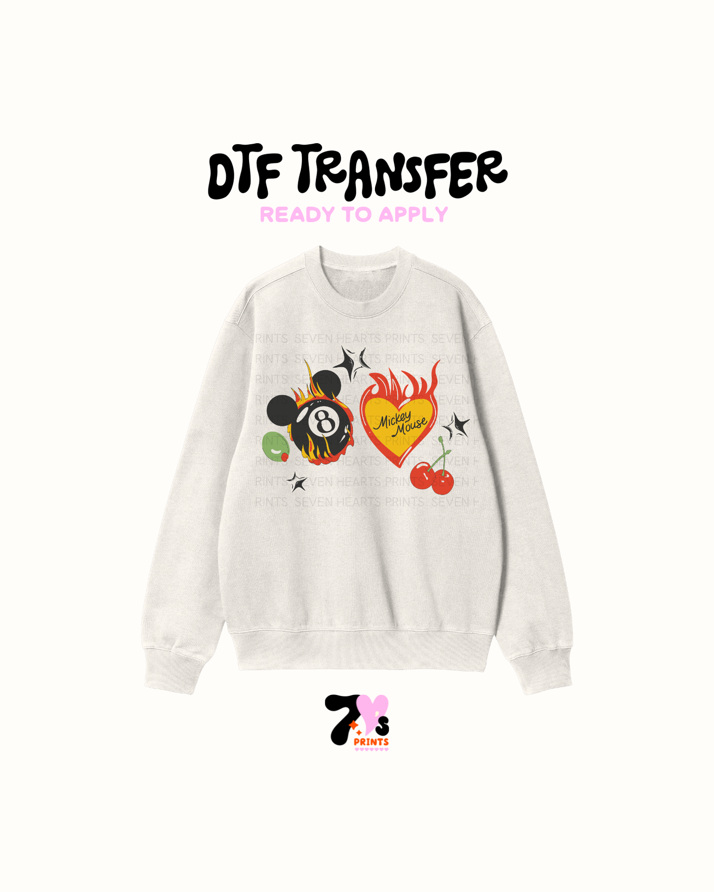 Mouse Disco Ball - DTF Transfers