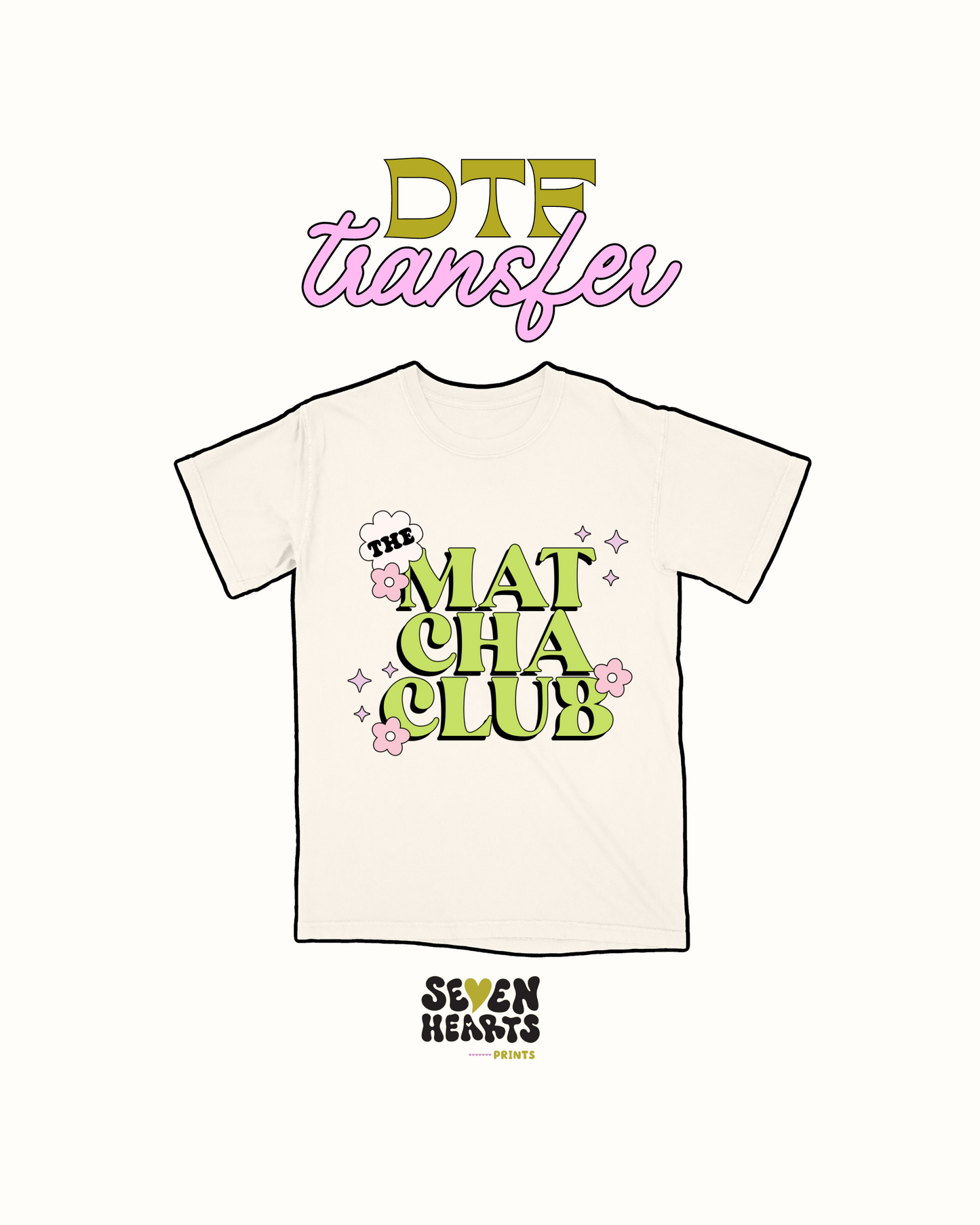 matcha club - DTF Transfer