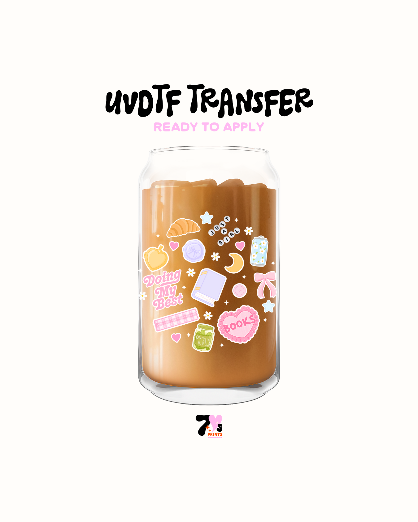 Doing my best book club - UVDTF Decal