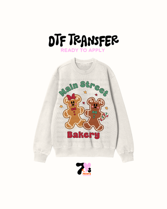 Main Street bakery - DTF Transfers