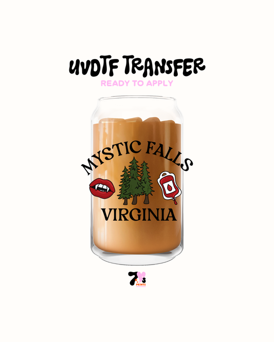 Mystic falls virginia - UVDTF Decal