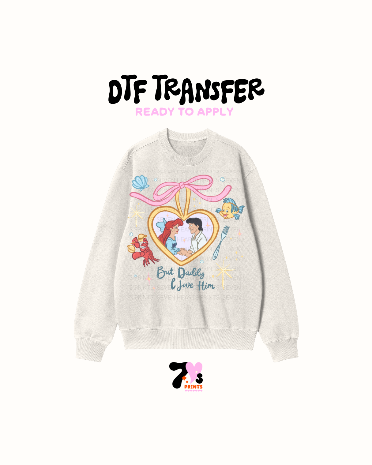 But daddy i love him- DTF Transfer