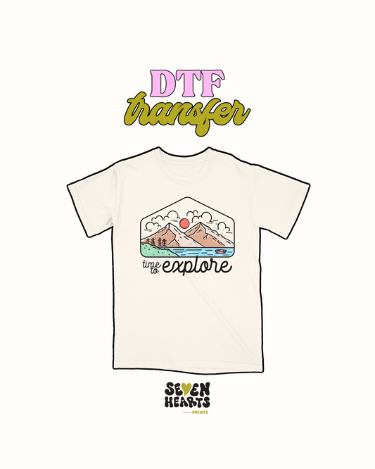 Explore - DTF Transfer