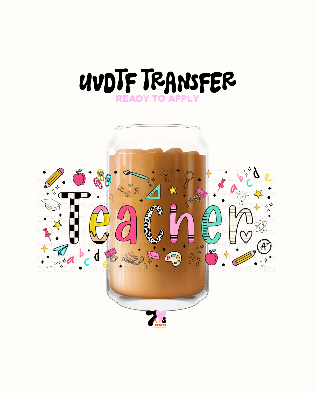 Teacher - UVDTF Wrap