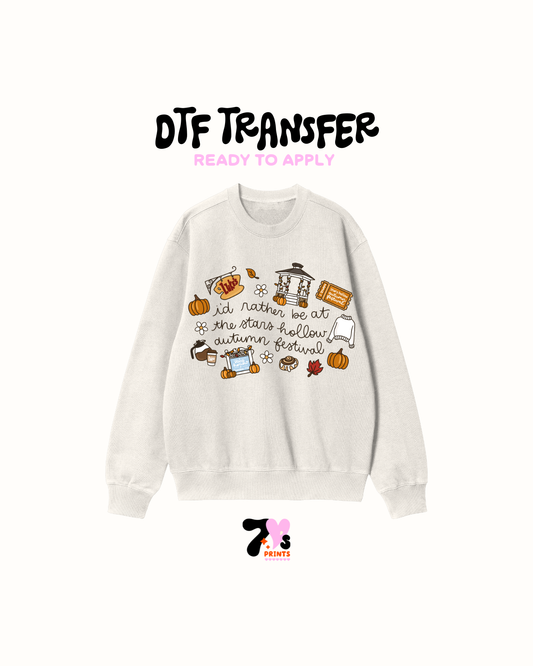 I Rather be at Stars Hollow - DTF Transfers