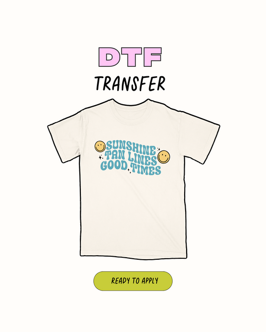 Buenos tiempos - Transferencia DTF