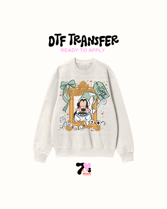 Coffee cup mirror - DTF Transfers