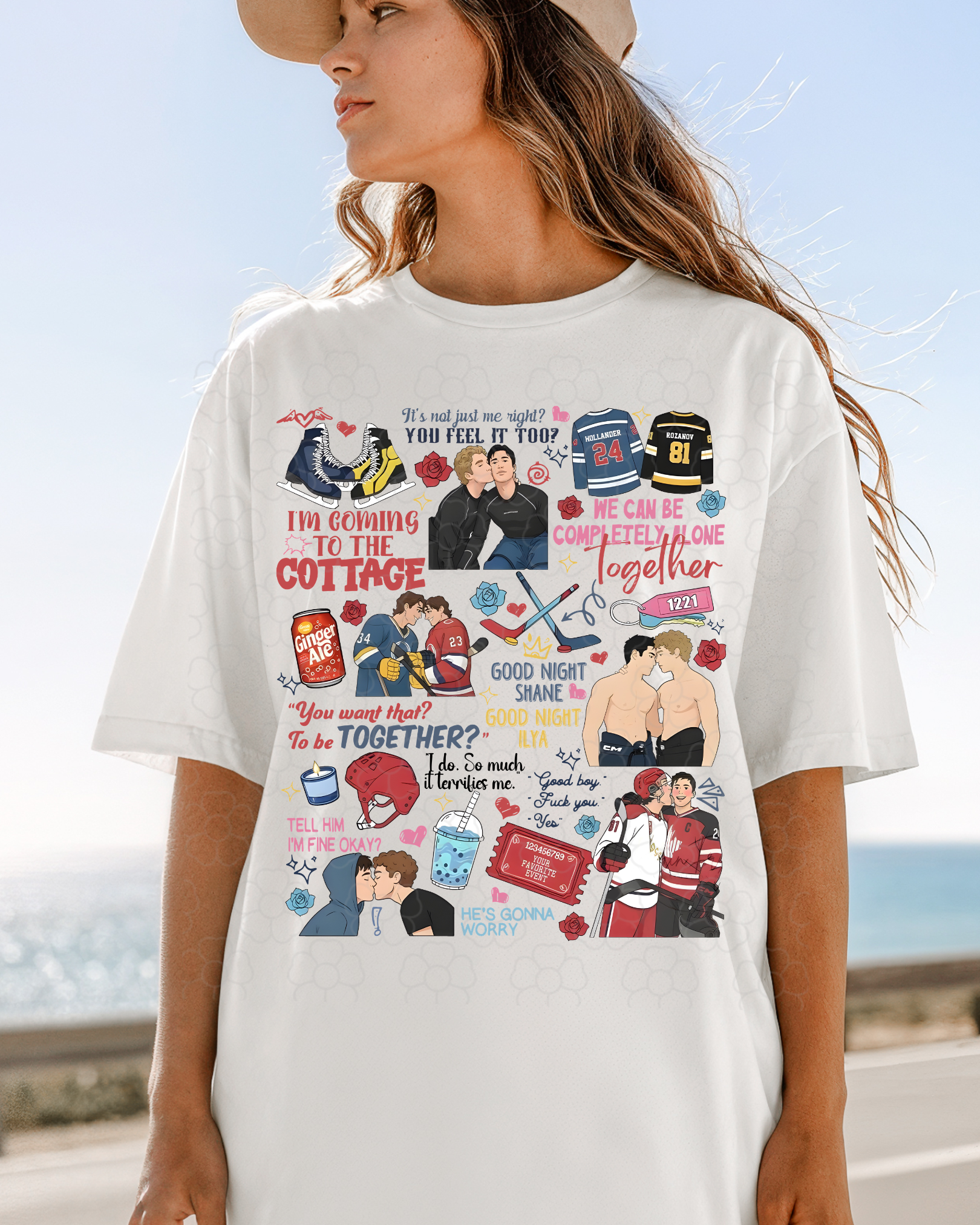 Heated rivalry lover- DTF Transfers