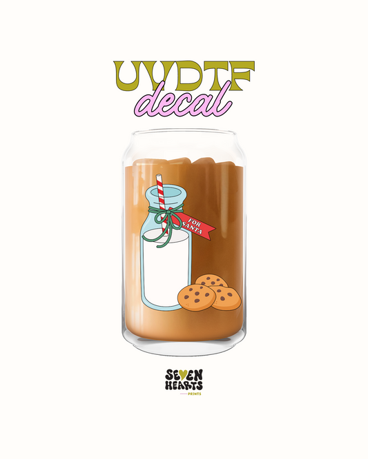 milk and cookie- UVDTF