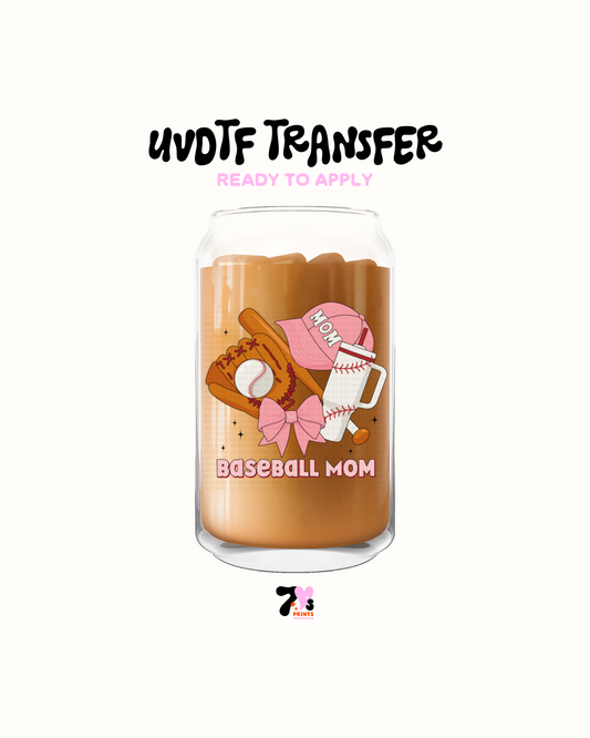 Baseball Mom - UVDTF Decal
