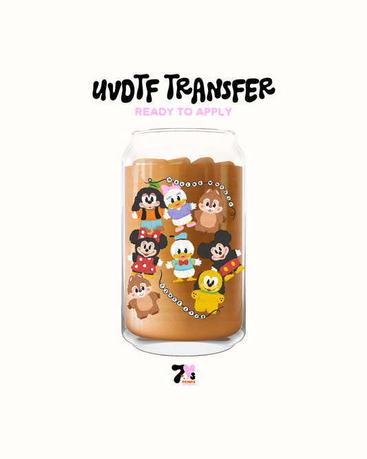 Magical friends - UVDTF Decal