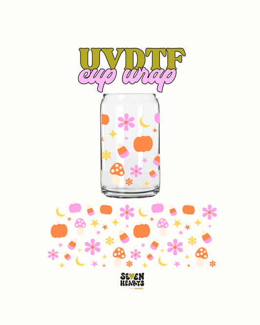 Calabazas lindas - UV DTF 