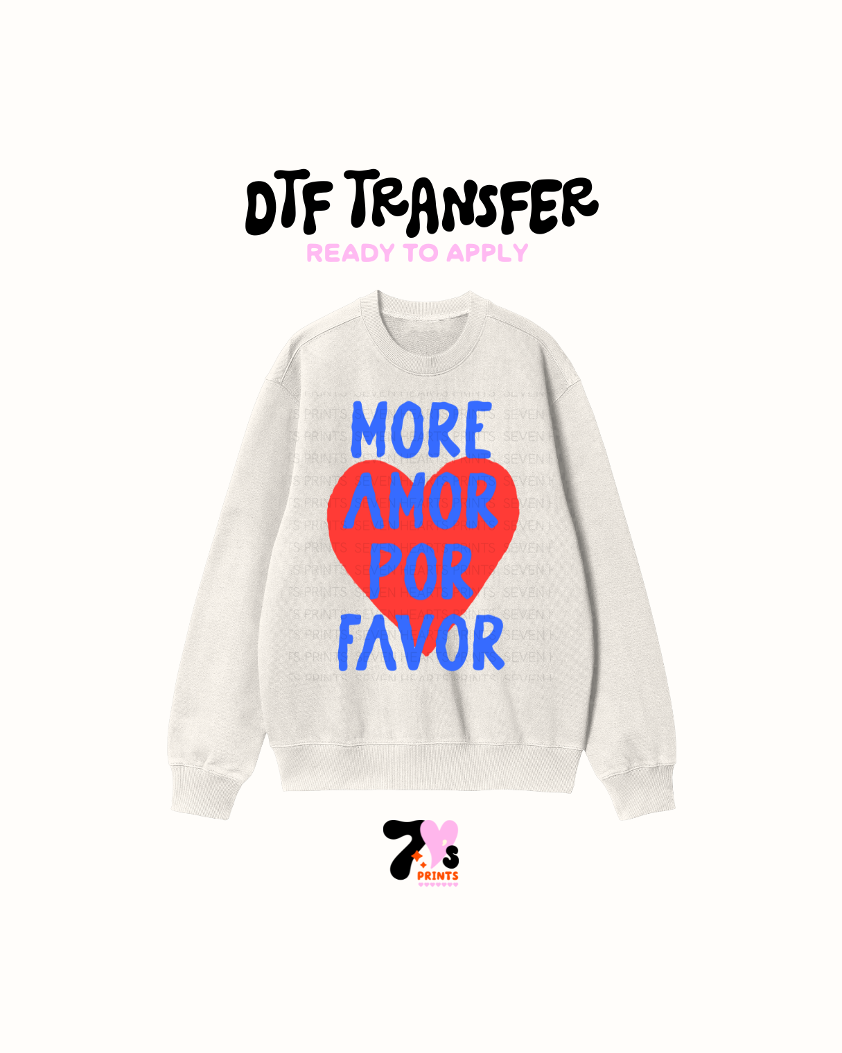 More amore por favor - DTF Transfer