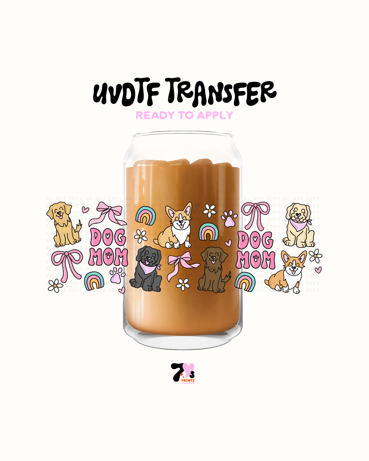 Dog mom - UVDTF Wrap