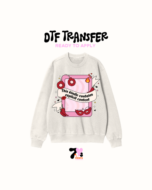 Kindle - DTF Transfer