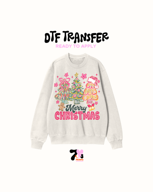 Merry xmas -  DTF Transfers