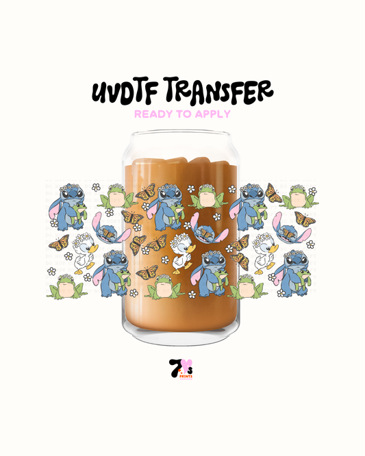 Frogies and Alien - UVDTF Wrap