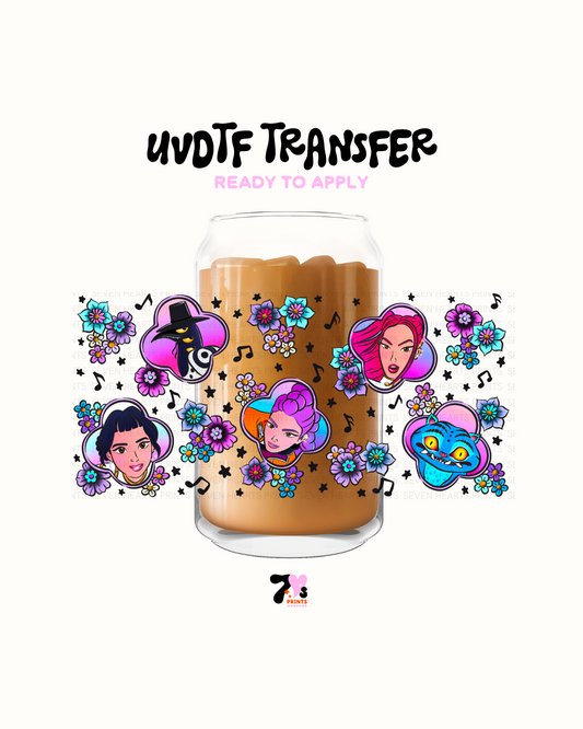 K pop - UVDTF Wraps