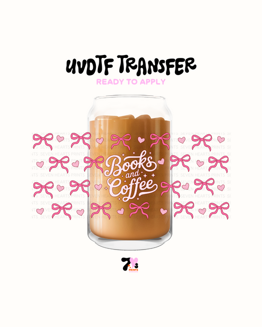Books and Coffee - UVDTF Wraps