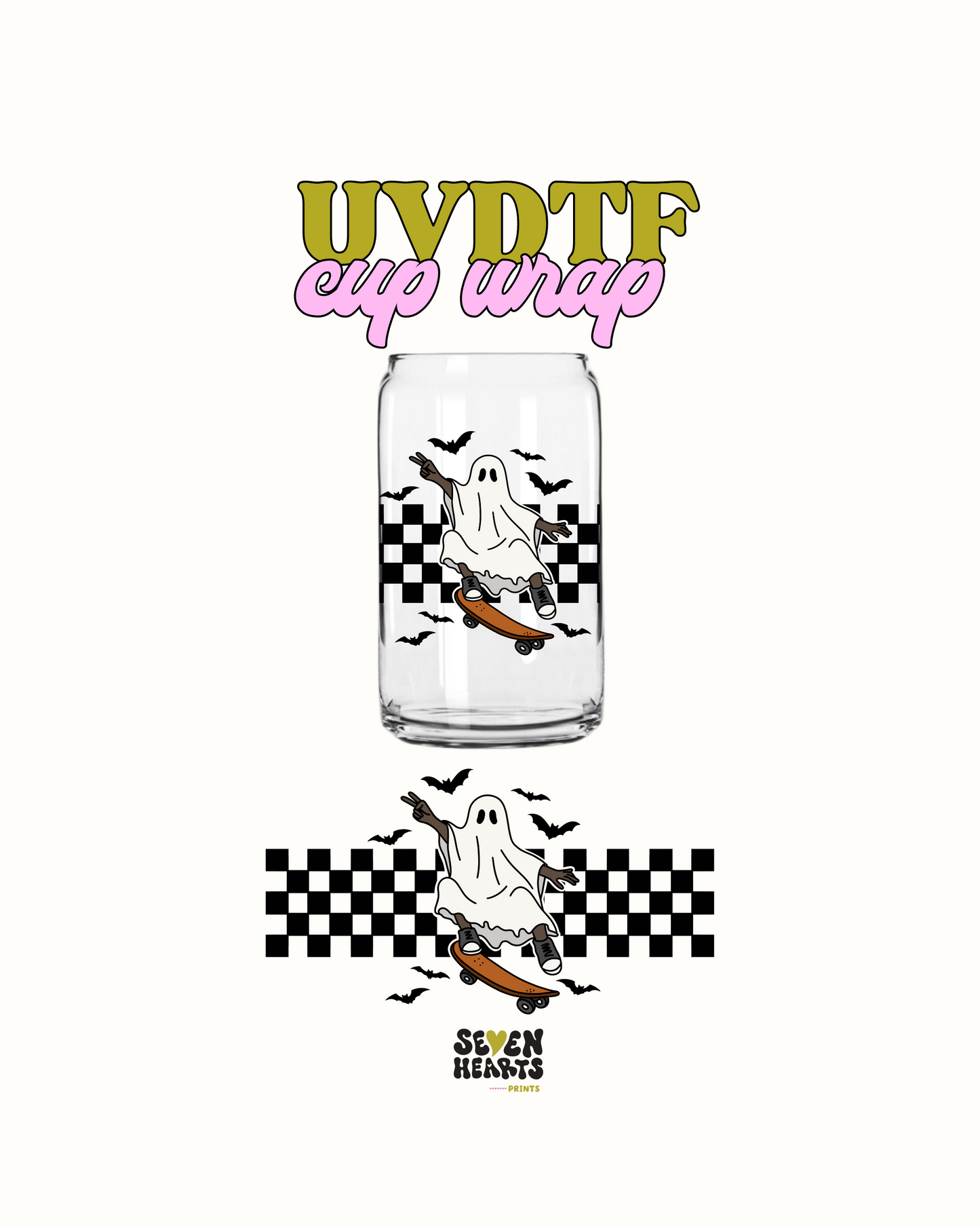 Spooky ghosty - UV DTF