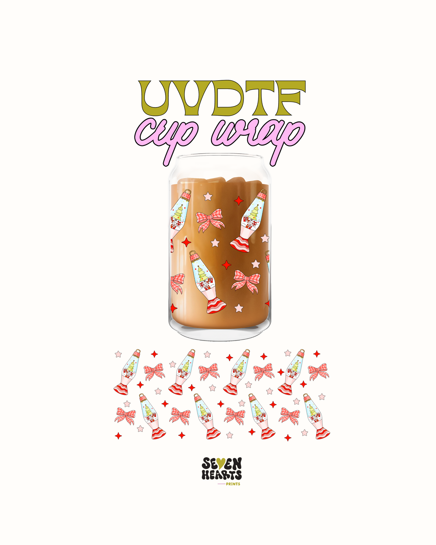 Chritmas lava lamp - UVDTF