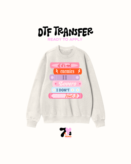 Enemies and lovers - DTF Transfers