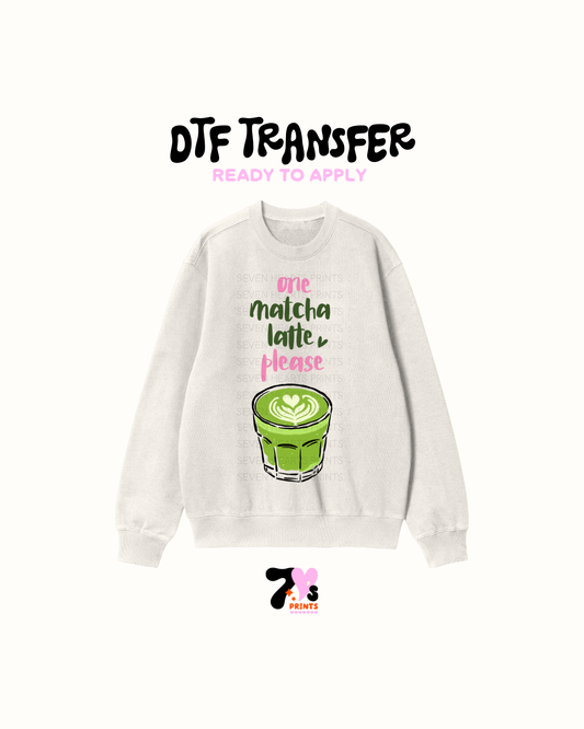 One match latter - DTF Transfers