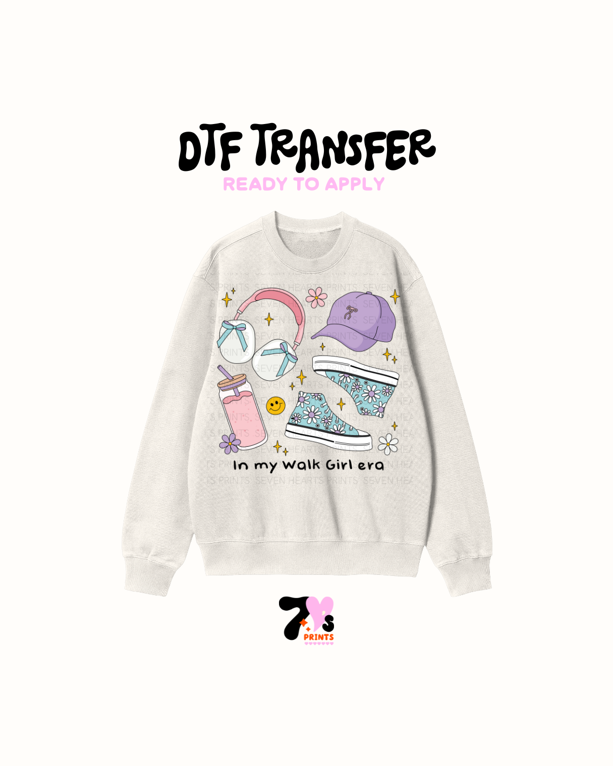In my walk girl era- DTF Transfer