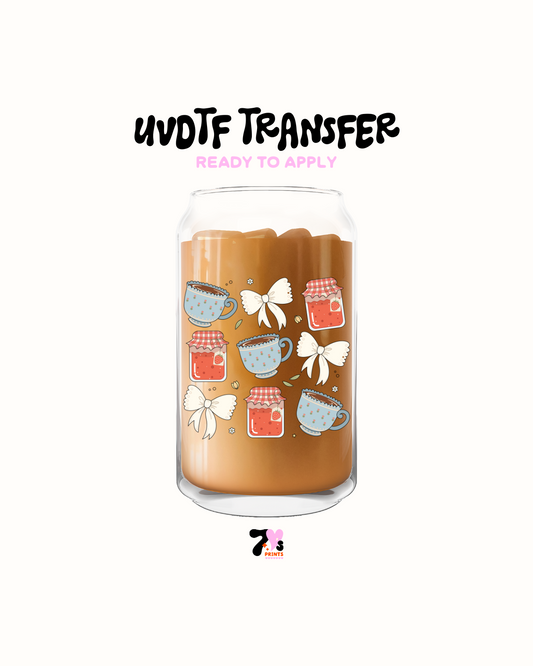 Cottage girl tea - UVDTF