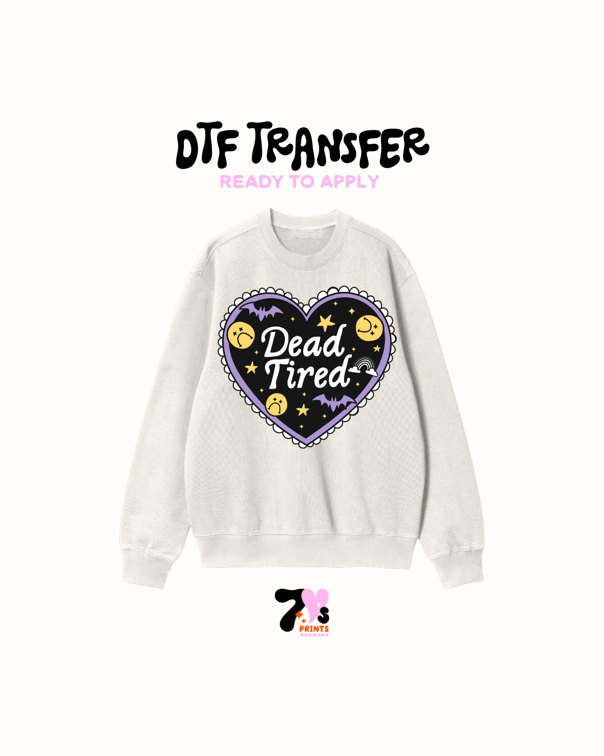 Dead tired - DTF Transfers
