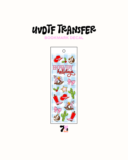 UVDTF Bookmark Decal #384