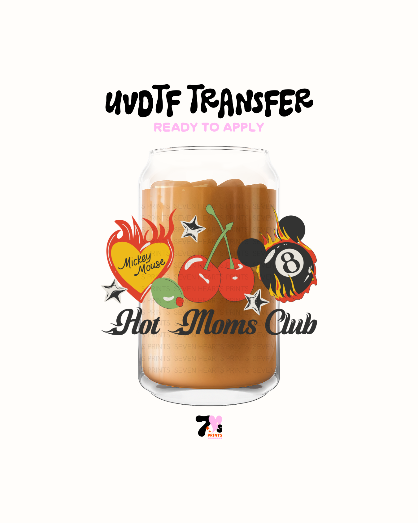 Hot moms club - UVDTF Decal