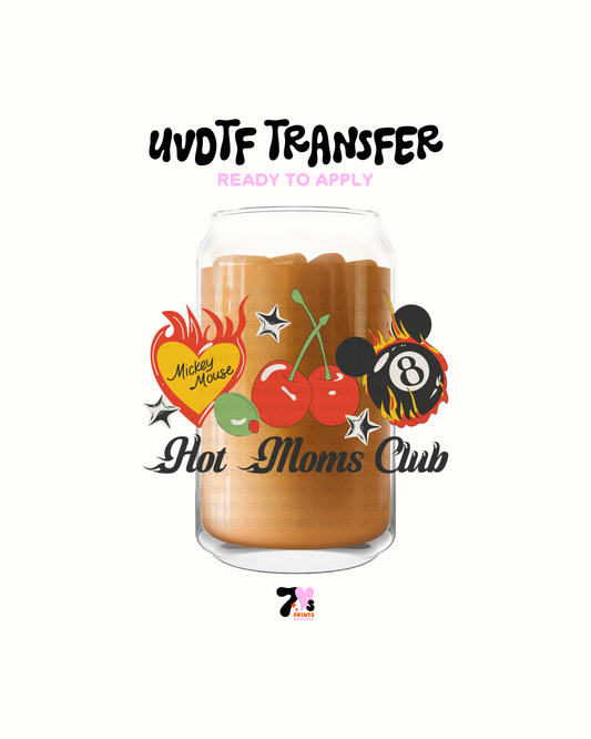 Hot moms club - UVDTF Decal