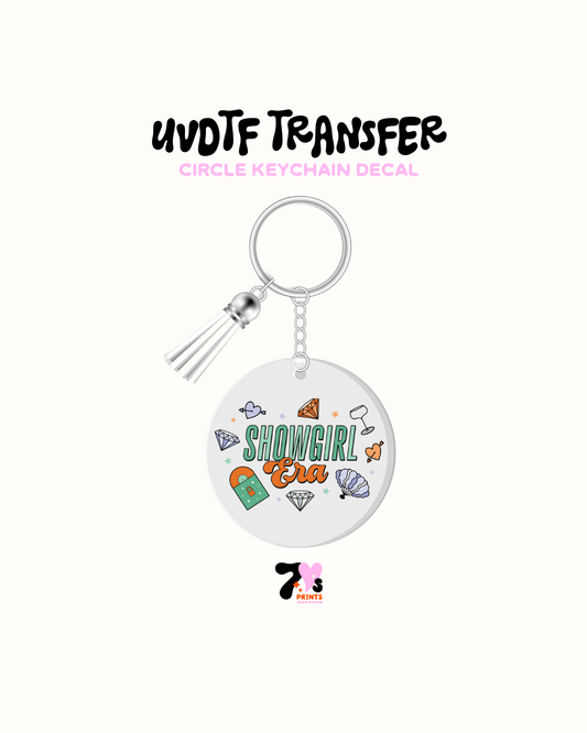 Showgirl era - Round Keychain Set of 5