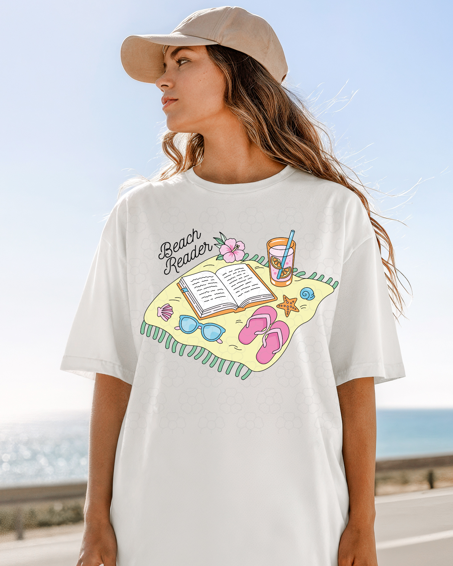 Beach reader - DTF Transfers