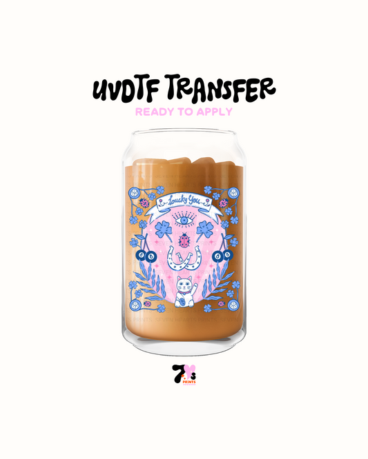 Lucky you   UVDTF Decal